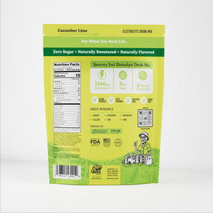 HydroStick, Hydration Support, Electrolyte Drink Mix, Stick Packs, 12ct Gusset Bag, 97g